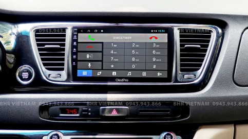 Màn hình DVD Android liền camera 360 xe Kia Sedona 2015 - nay | Oled Pro X5S 